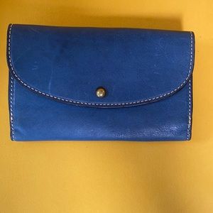 Frye Wallet in Blue
